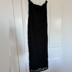 Elegant Black Lace Dress
